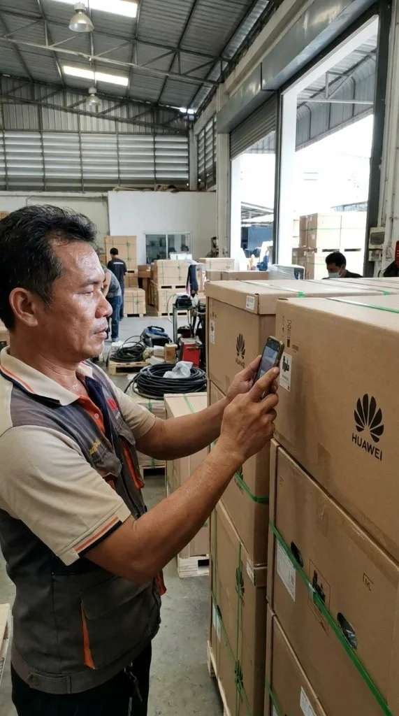 เช็คสต็อกสินค้า Huawei Inverter ประจำวัน