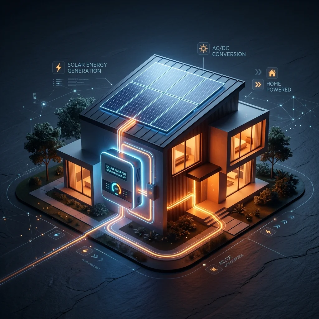 ตัวอย่างระบบ Huawei Inverter & Battery